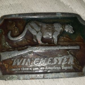 Vintage Winchester belt buckle